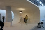 Construction du skatepark home Exposition 2011 "Public domaine - Skateboard culture"